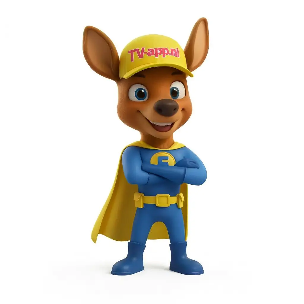 Online TV App 28 tv app.nl maskot
